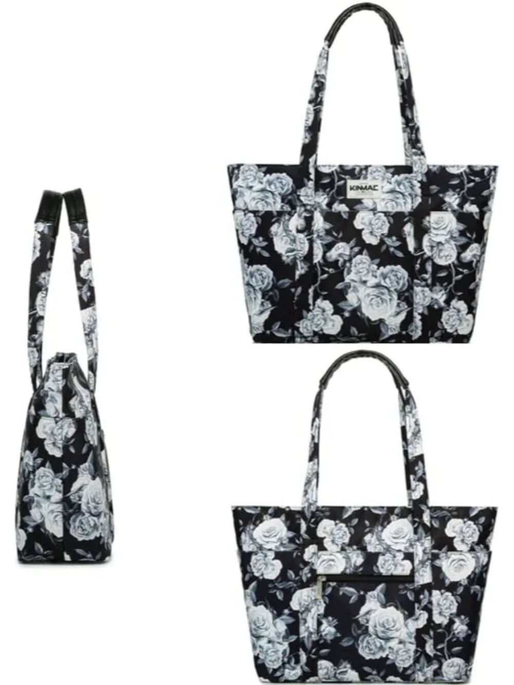 Women's Leather Laptop Tote - Stylish & Spacious Work Bag for 15.6-inch Devices